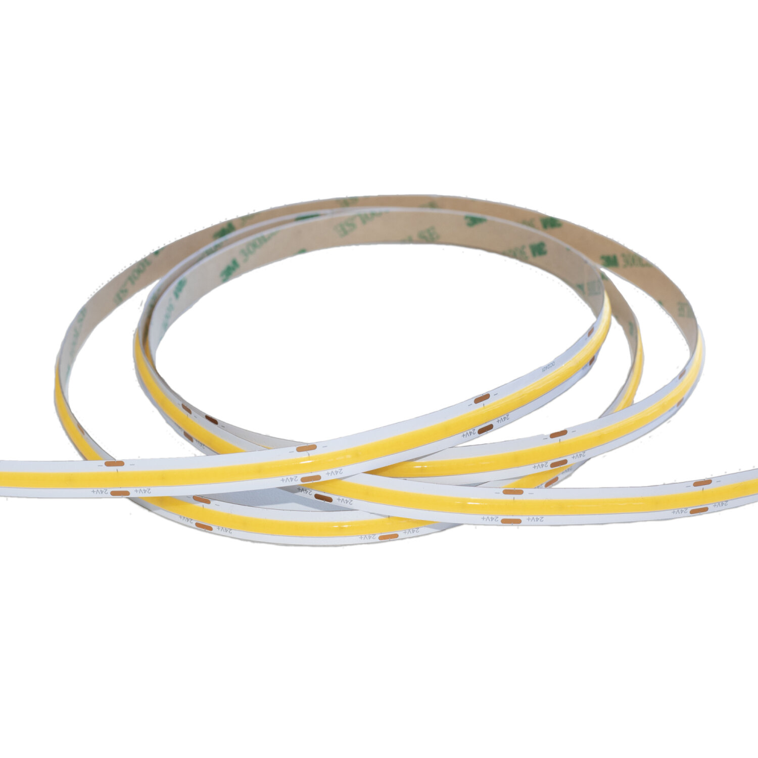 Fita LED 24V COB 528LEDs 14W Branco Quente 3000K IP20