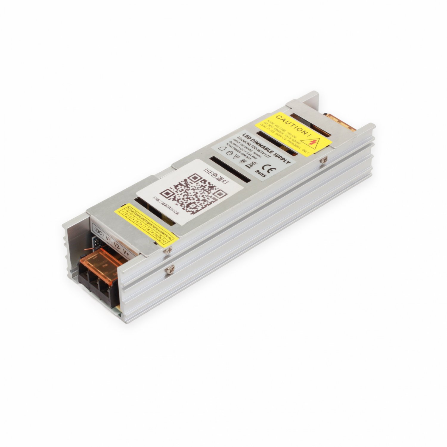 Fonte de alimentação 12V 100W com dimmer multitemperatura RF