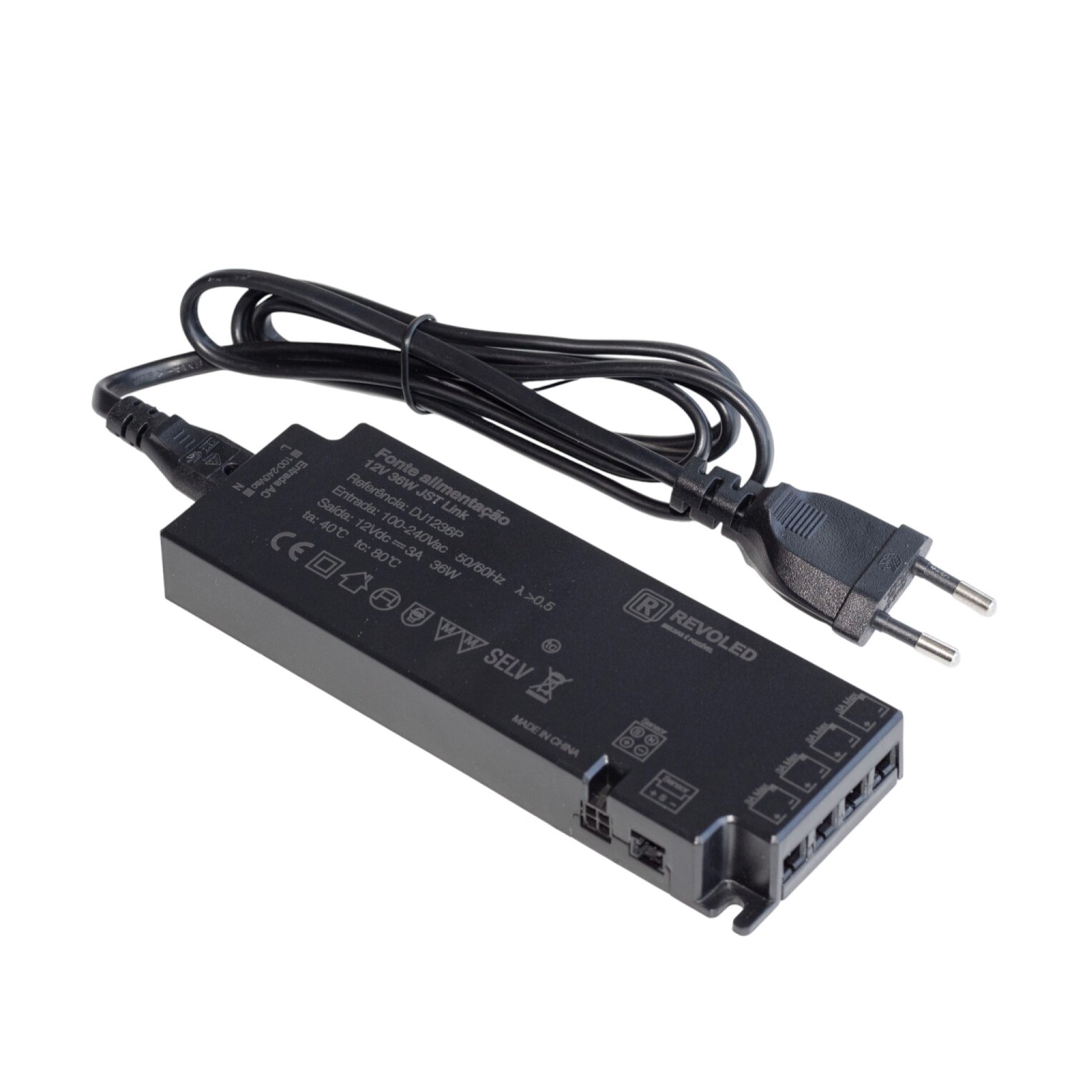 Fonte de alimentação 12V 36W JST Link