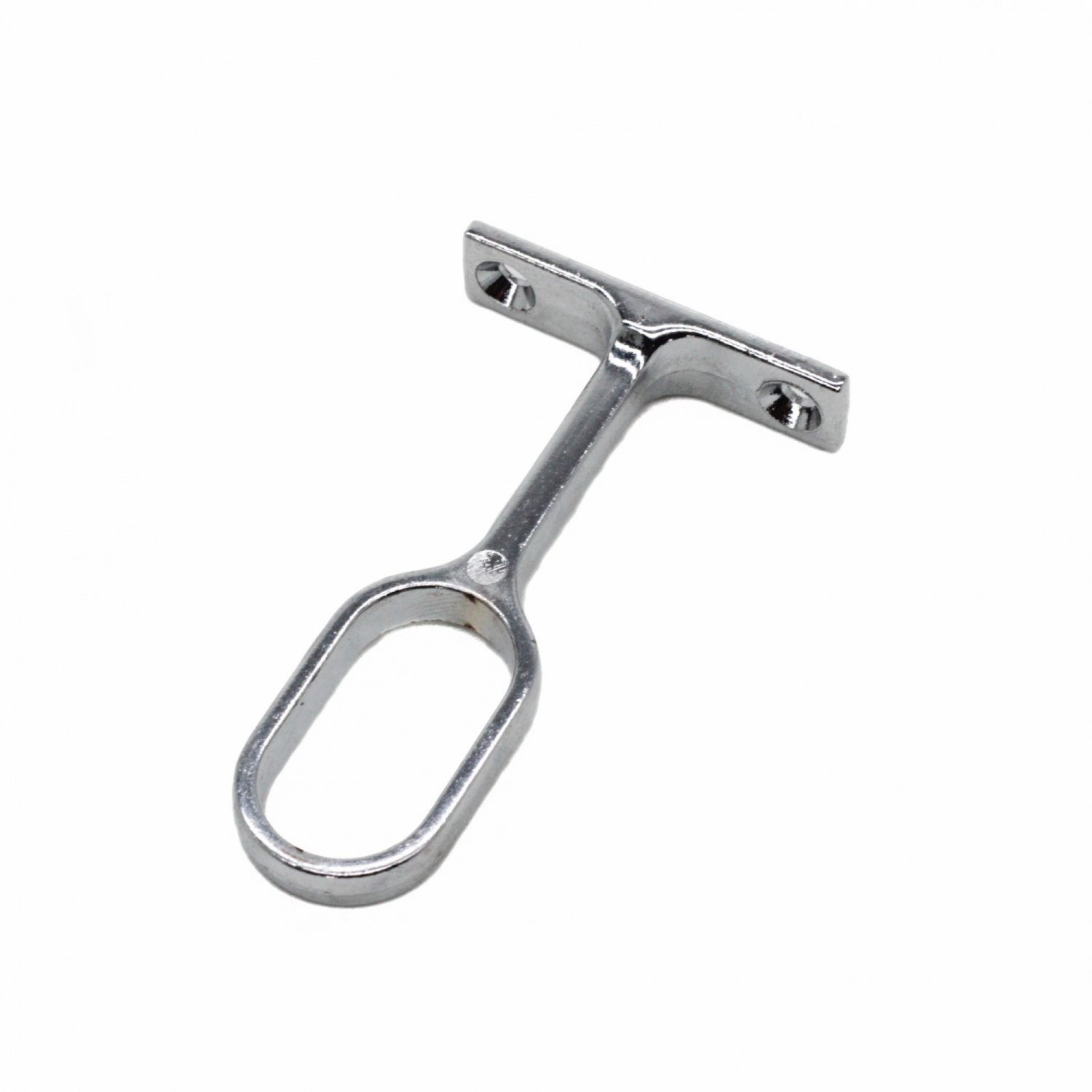 Suporte central metálico para perfil OBLONGO FOSCO