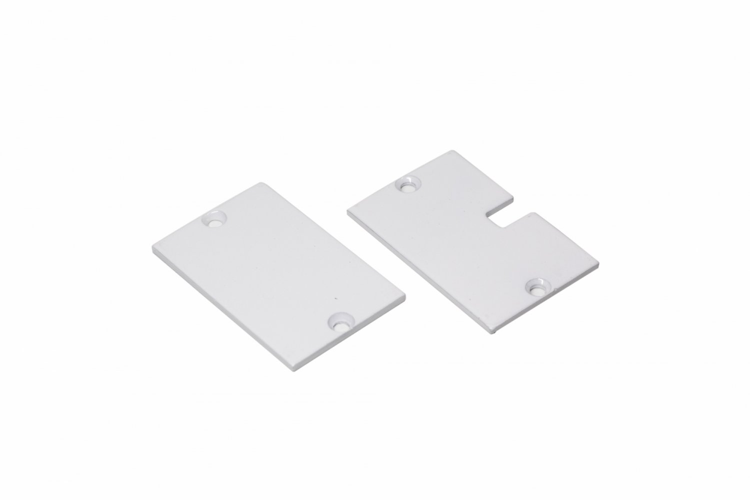Tampa lateral acab. metálico para perfil SOBREPOR/PENDENTE FULL BRANCO