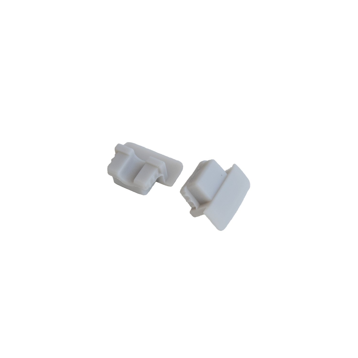 Tampa lateral silicone para perfil EMBUTIR NEW SLIM FOSCO