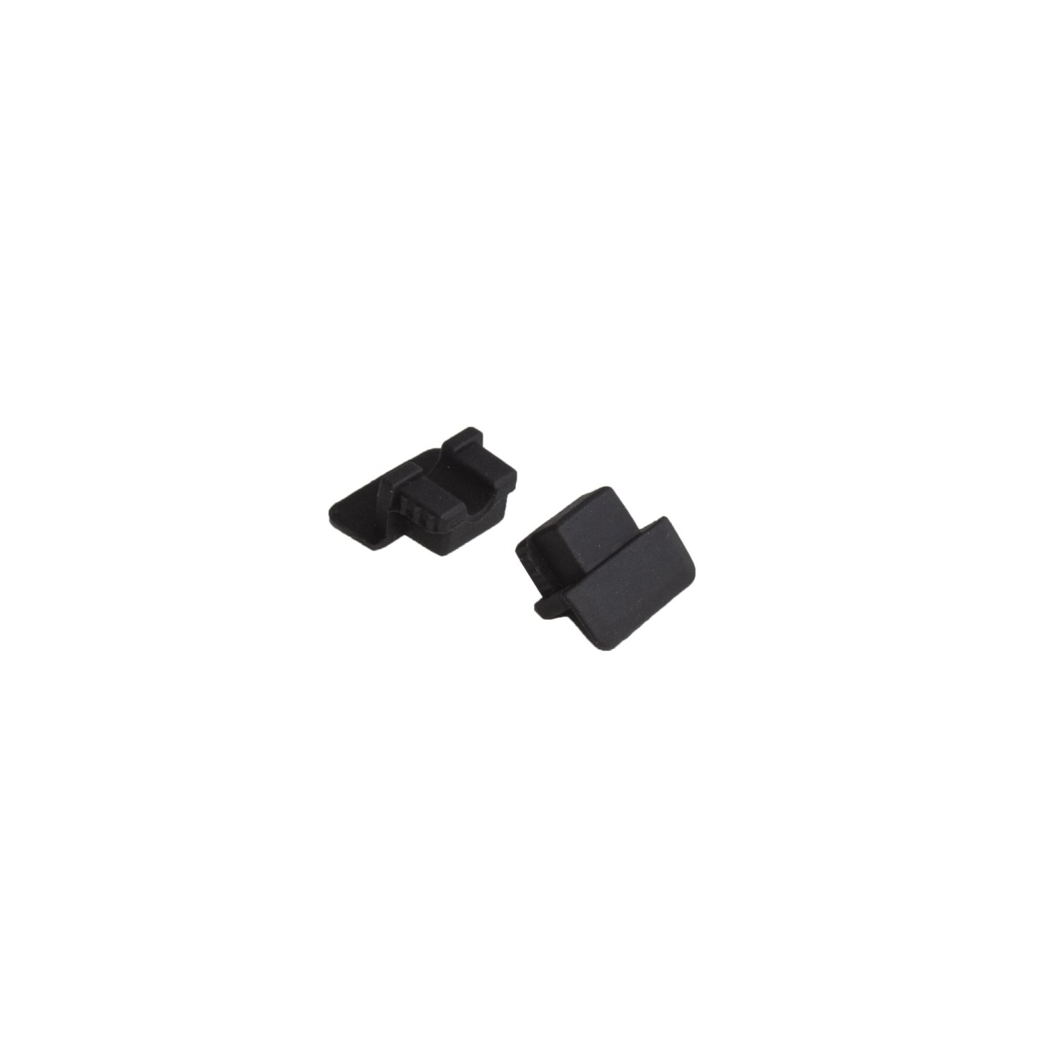Tampa lateral silicone para perfil EMBUTIR NEW SLIM PRETO