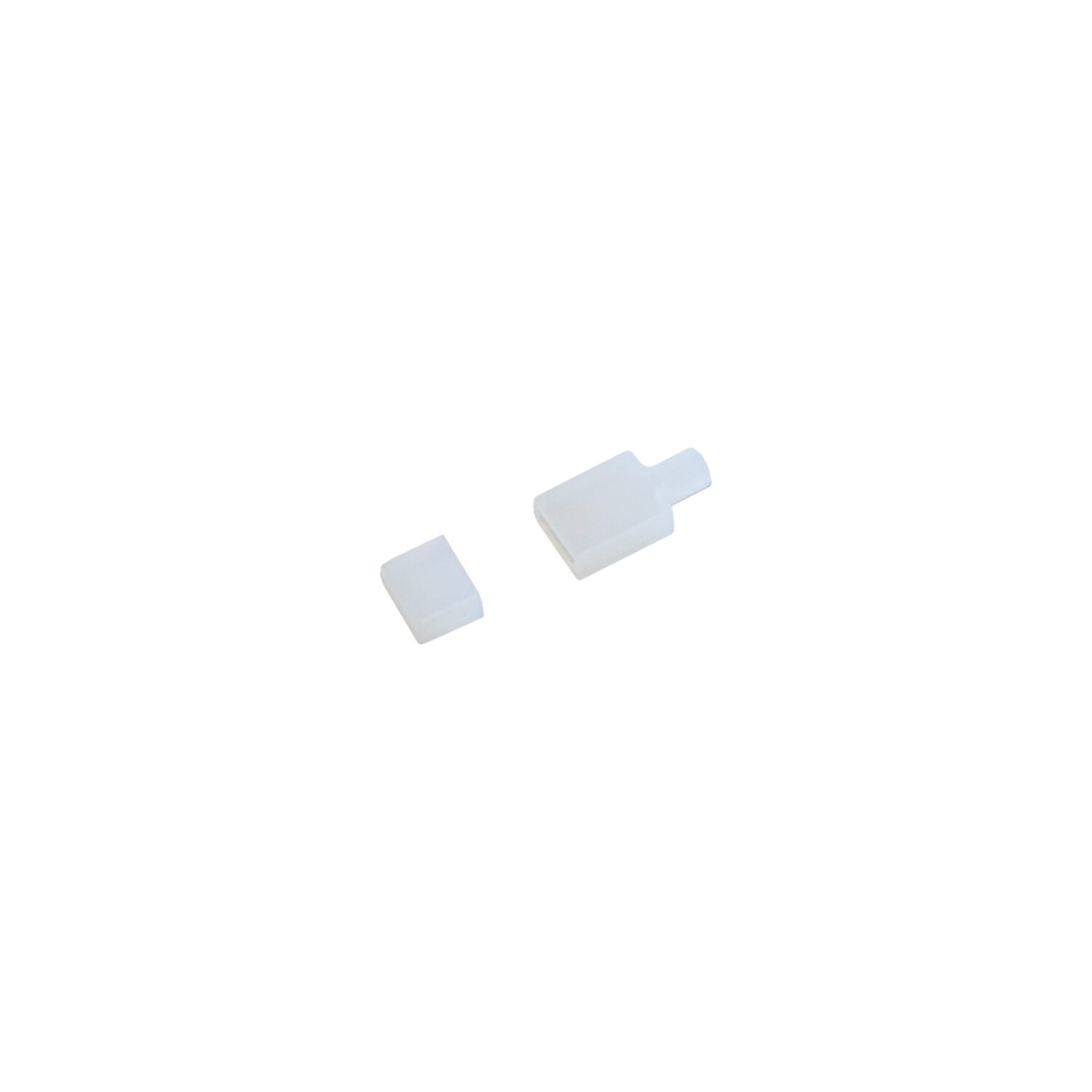 Tampas laterais para perfil de silicone flexível 0410